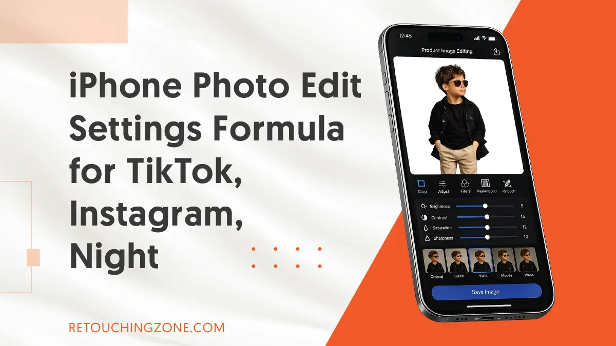 iPhone Photo Edit Settings Formula