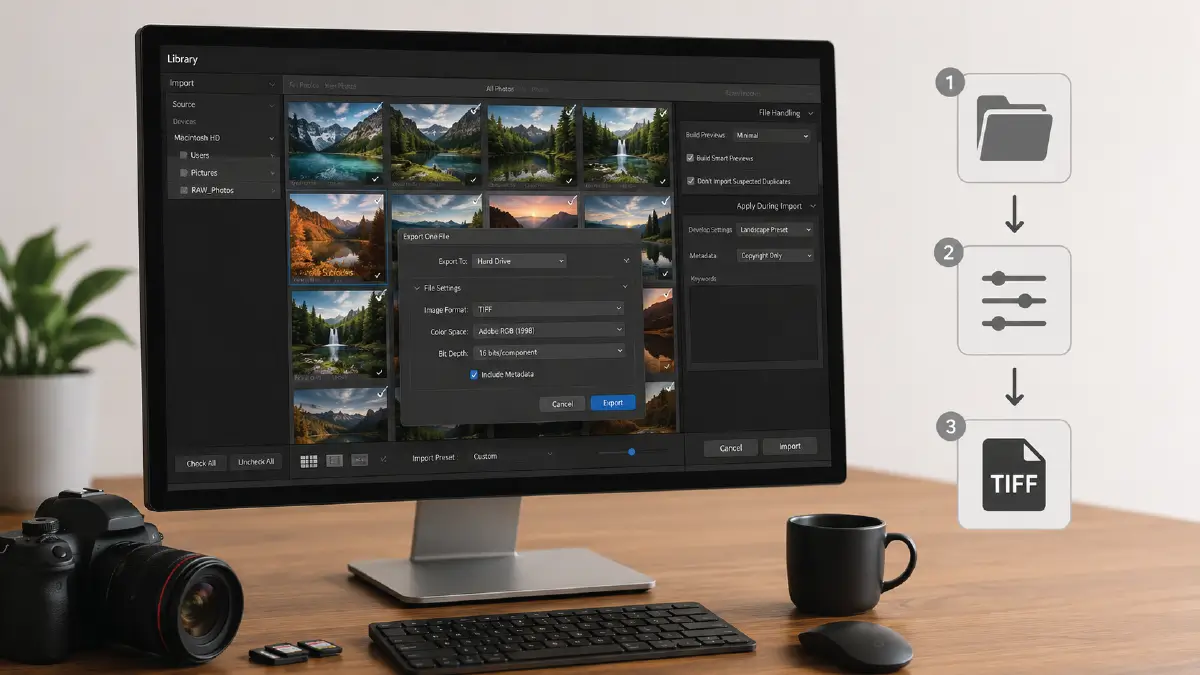Ecommerce Photo Editing Checklist: 14 Steps to Perfect Product Images Step 1 | RAW image import and batch conversion