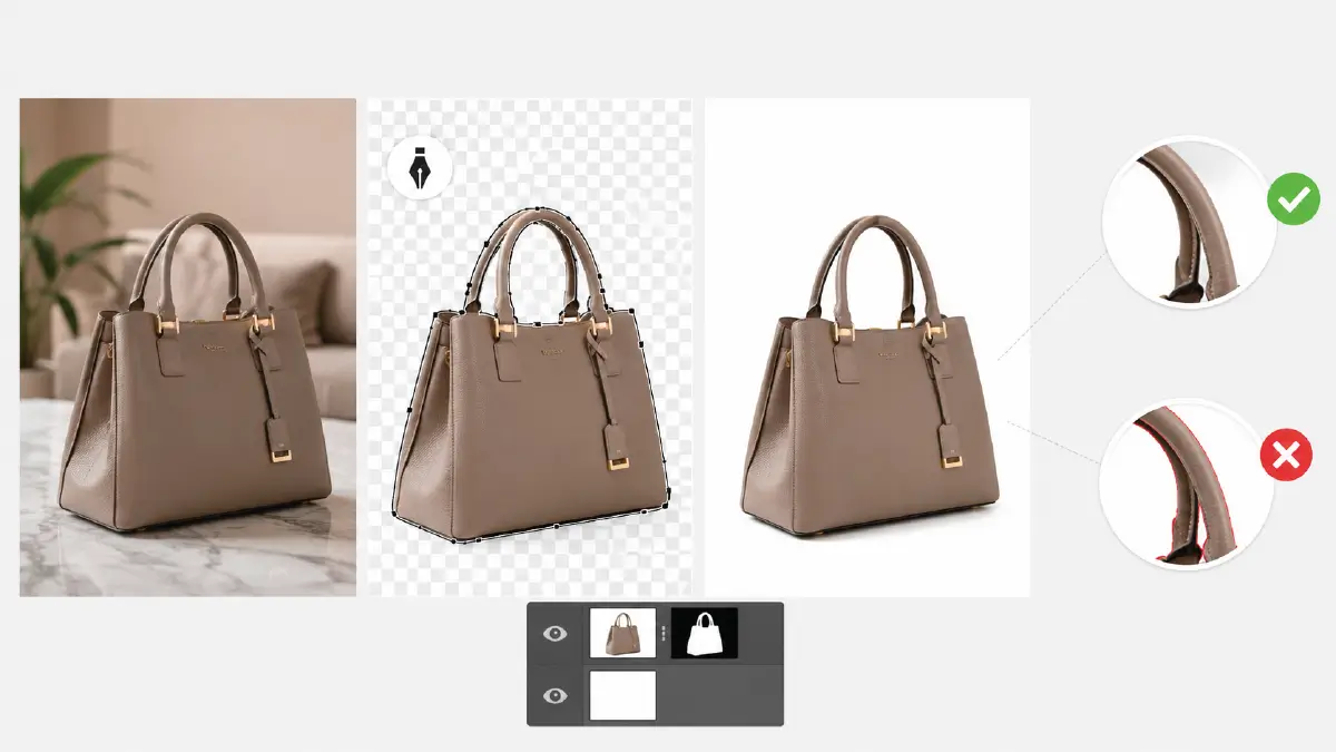 Ecommerce Photo Editing Checklist: 14 Steps to Perfect Product Images Subject masking and background removal