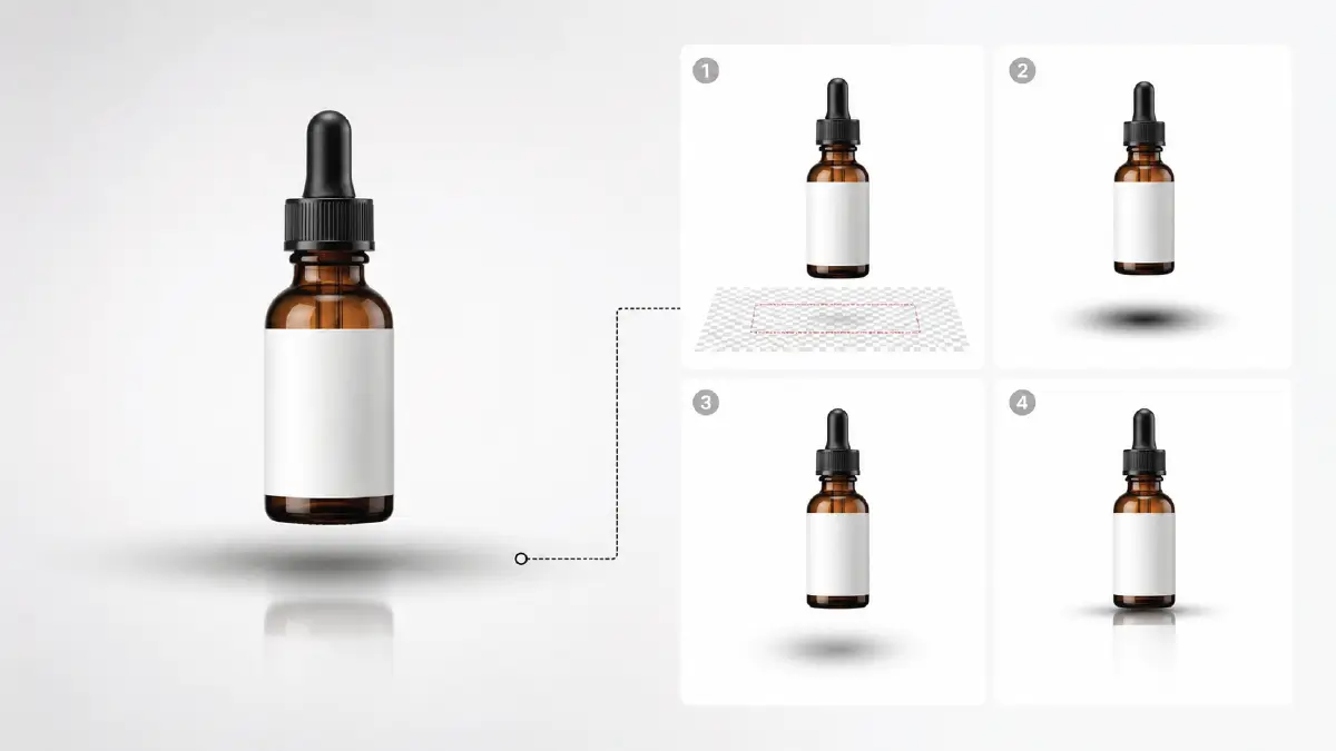 Ecommerce Photo Editing Checklist: 14 Steps to Perfect Product Images Applying natural, drop, and reflection shadow