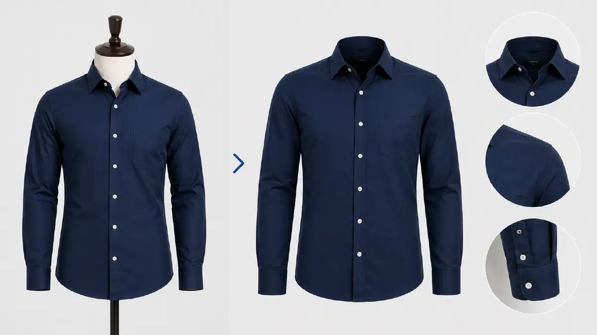 Apparel Photo Editing Best Practices for Fashion Brands Use Ghost Mannequin Editing for a Better Fit View
