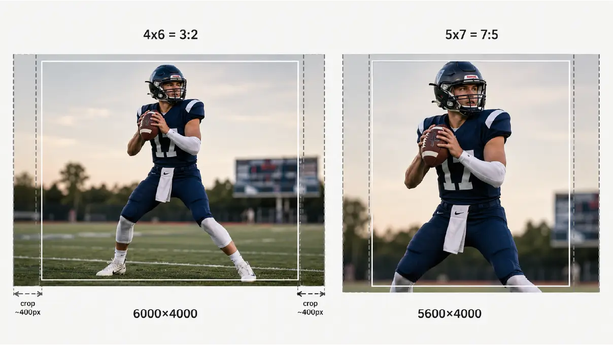 4x6 vs 5x7 Photo Size: Which One Should You Choose? Why Aspect Ratio Matters More Than Size