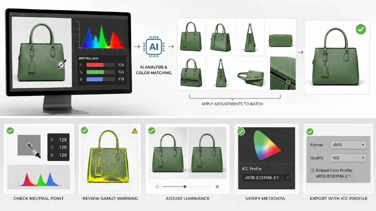 10 Expert Color Correction Tips for E-commerce Product Photos in 2026 AI-Assisted Batch Matching and Quality Control