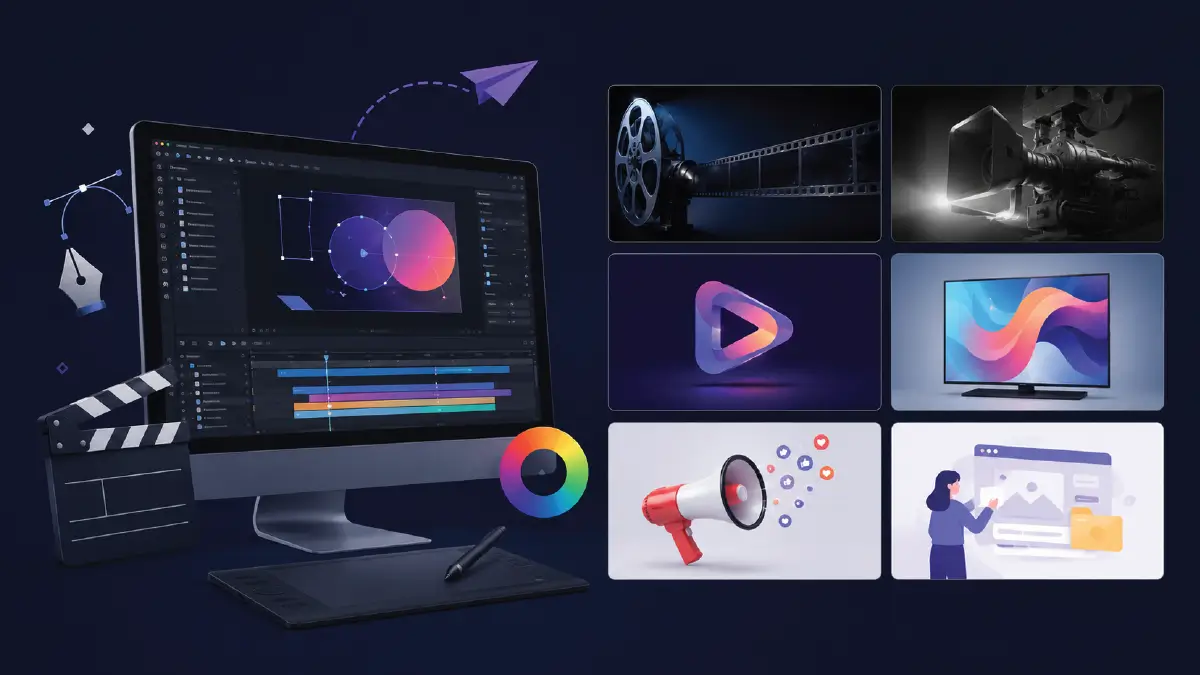 8 Different Types of Graphic Design and How They Deliver Messages to Target Audiences 4. Motion Graphics Design