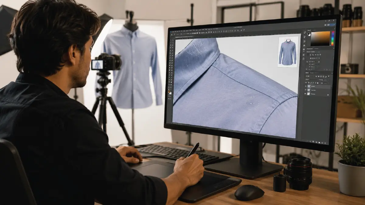 Why Amazon Rejects AI Apparel Images and How Can You Prevent It? Do manual edit to remove AI artifacts
