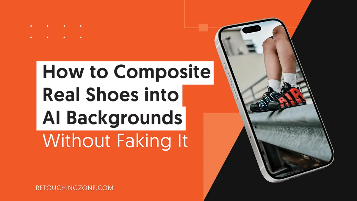 How to Composite Real Shoes into AI Backgrounds