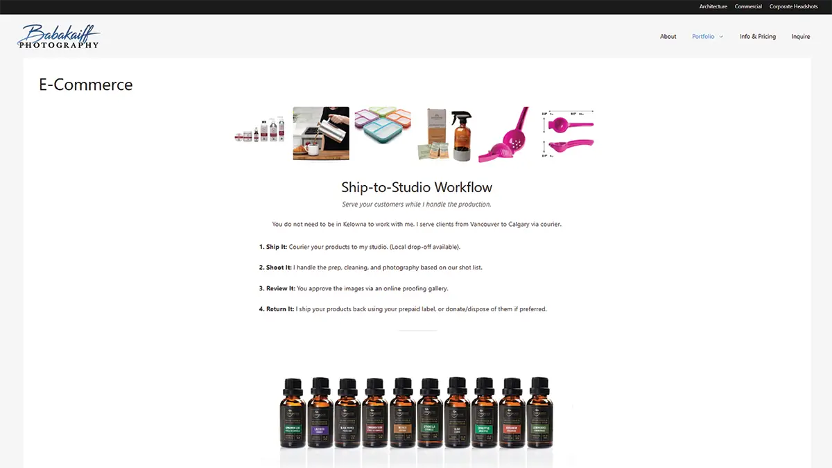 Top 15 Product Photography Studios in Canada for Ecommerce Product Listings in 2026 4 Babakaiff Photography