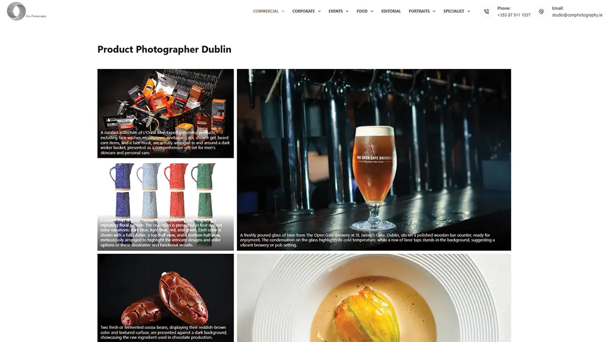 Top 12 Product Photographers in Ireland to Know in 2026 Con O'Donoghue