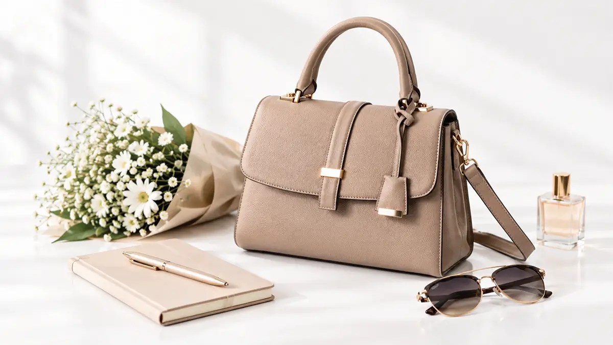 Easiest-to-Follow Bag Photography Tips: 7 Ideas to Avoid Making Your Bags Look Flat Online Add Props but Don't Clutter the Surroundings