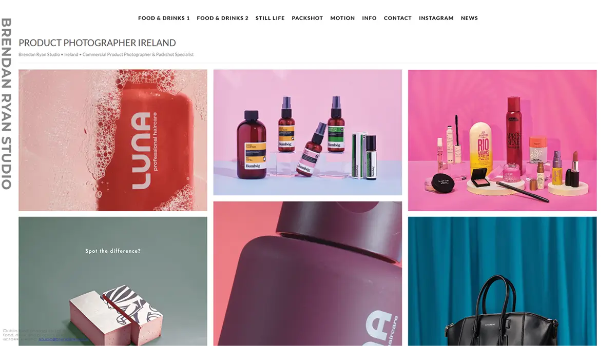Top 12 Product Photographers in Ireland to Know in 2026 Brendan Ryan