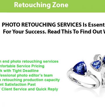 Jewelry photo retouching service is Essential for Your Success. Read This To Find Out Why?